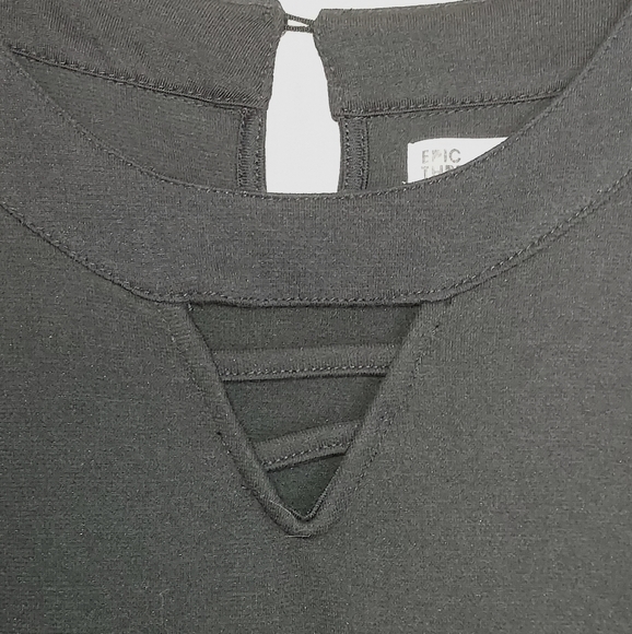 Epic Threads Girls Gold Stars Chiffon Lined Party Dress Size XL - Picture 3 of 8